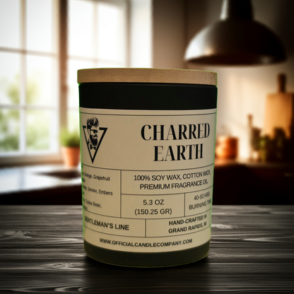 Charred Earth Soy Candle