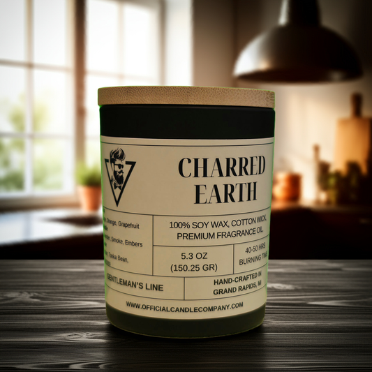 Charred Earth Soy Candle