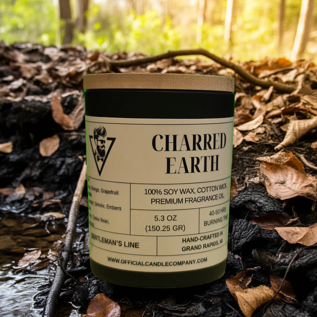 Charred Earth Soy Candle