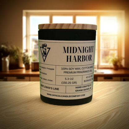 Midnight Harbor Soy Candle