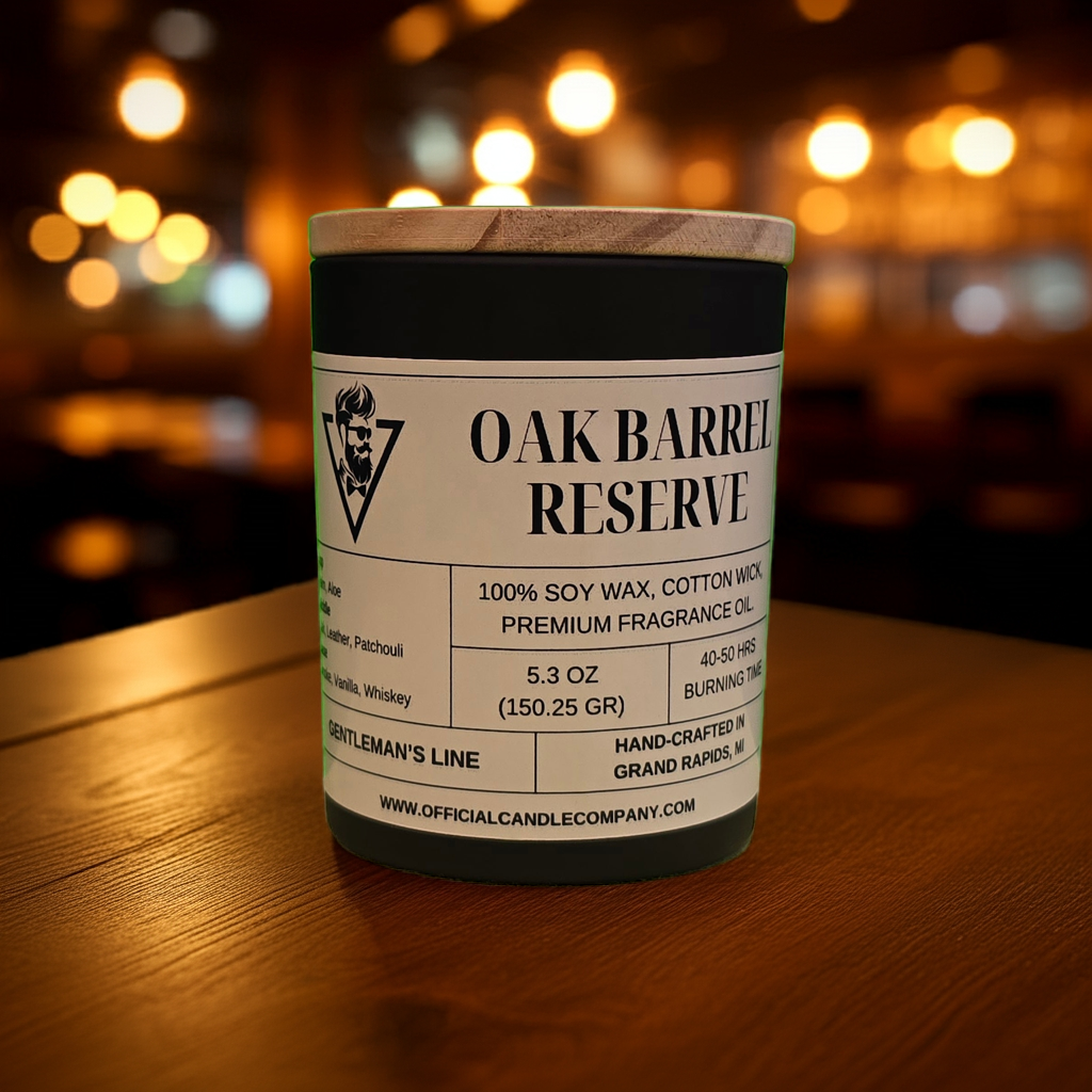 Oak Barrel Reserve Soy Candle