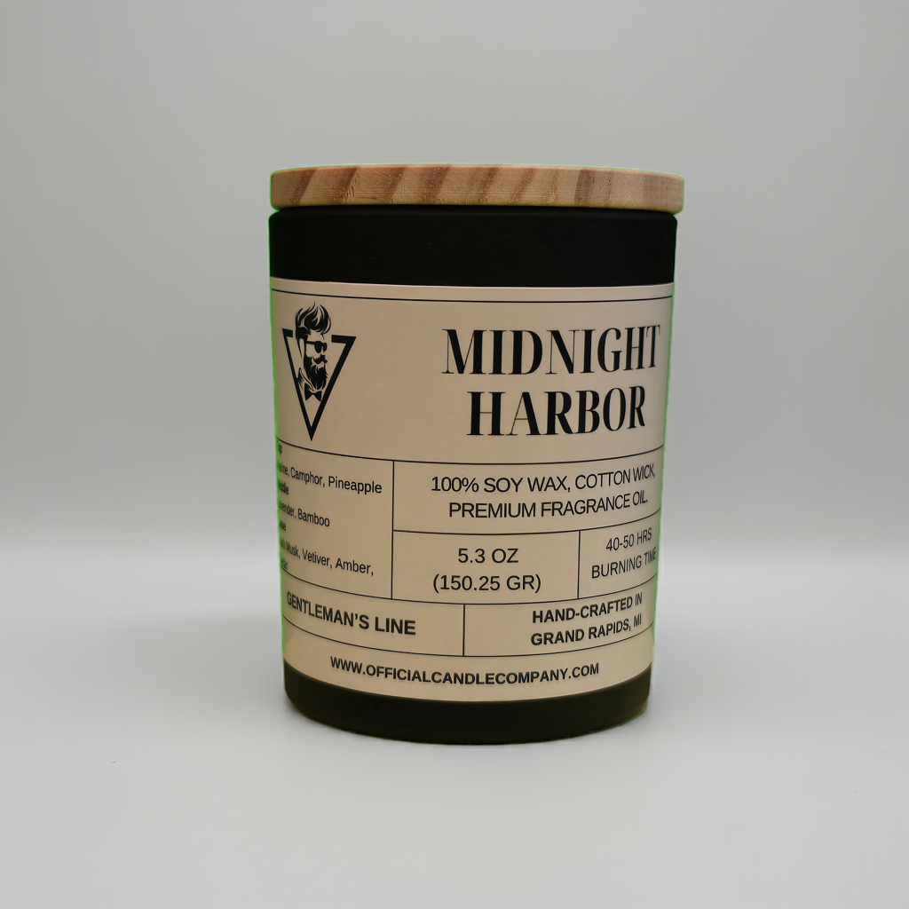 Midnight Harbor Soy Candle