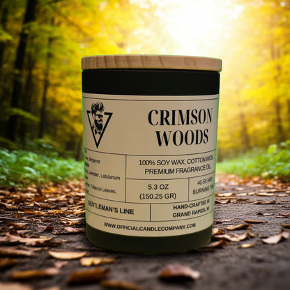 Crimson Woods Soy Candle