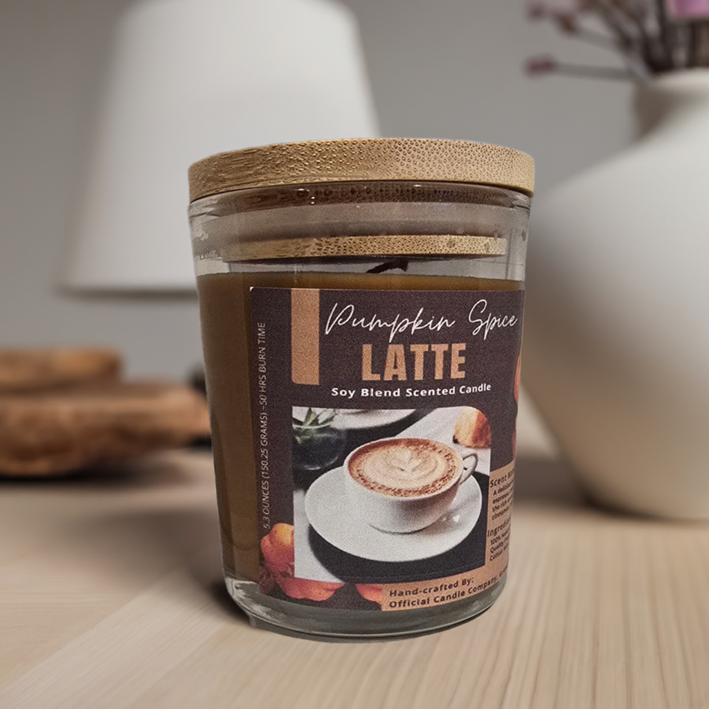 Pumpkin Spiced Latte Soy Blend Candle