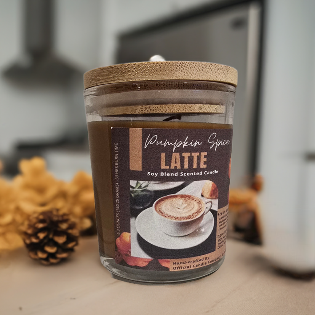 Pumpkin Spiced Latte Soy Blend Candle