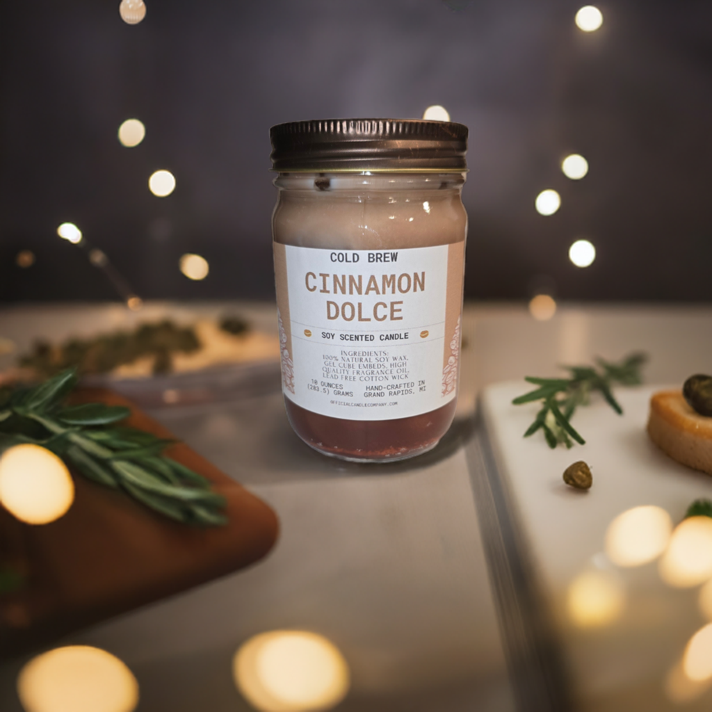 Cold Brew Cinnamon Dolce Candle
