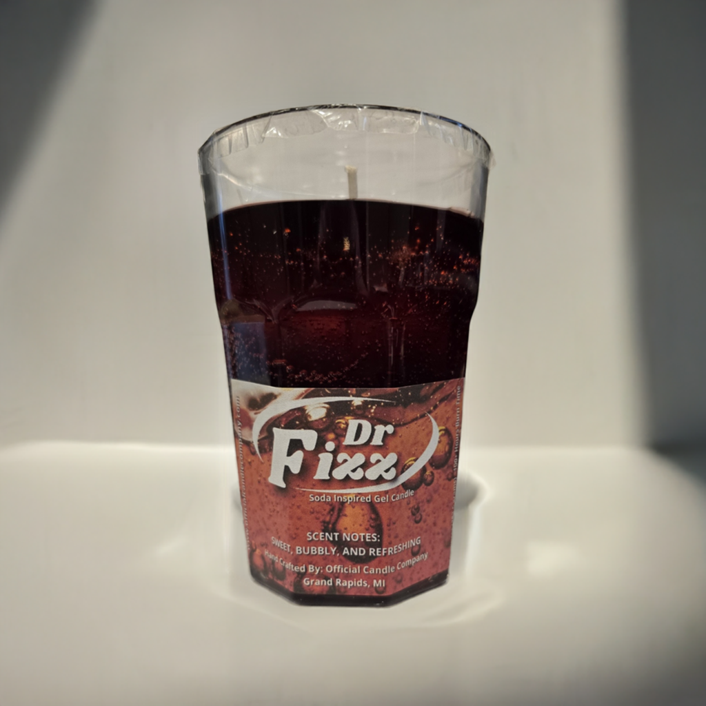 Dr Fizz Soda Inspired Gel Candle