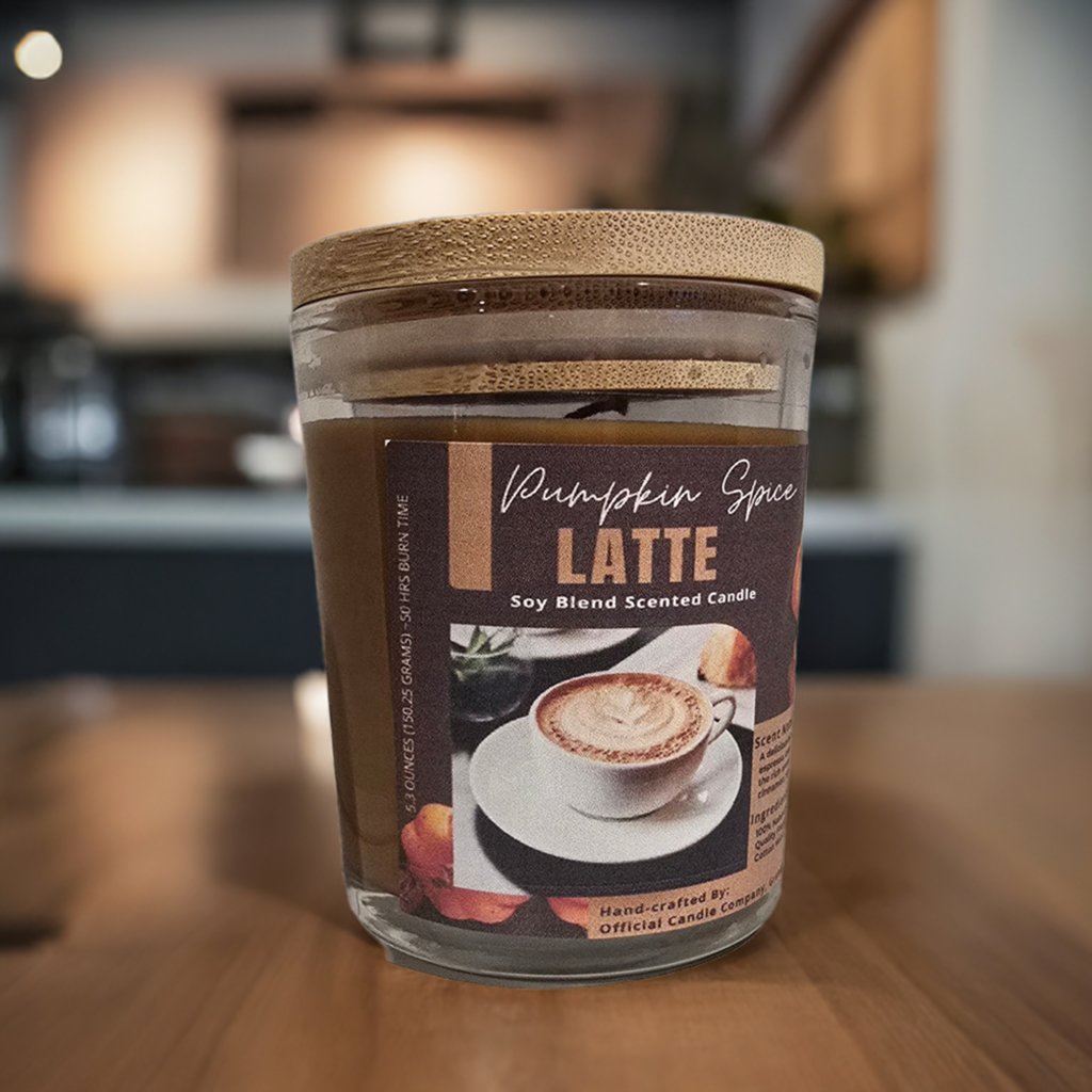 Pumpkin Spiced Latte Soy Blend Candle