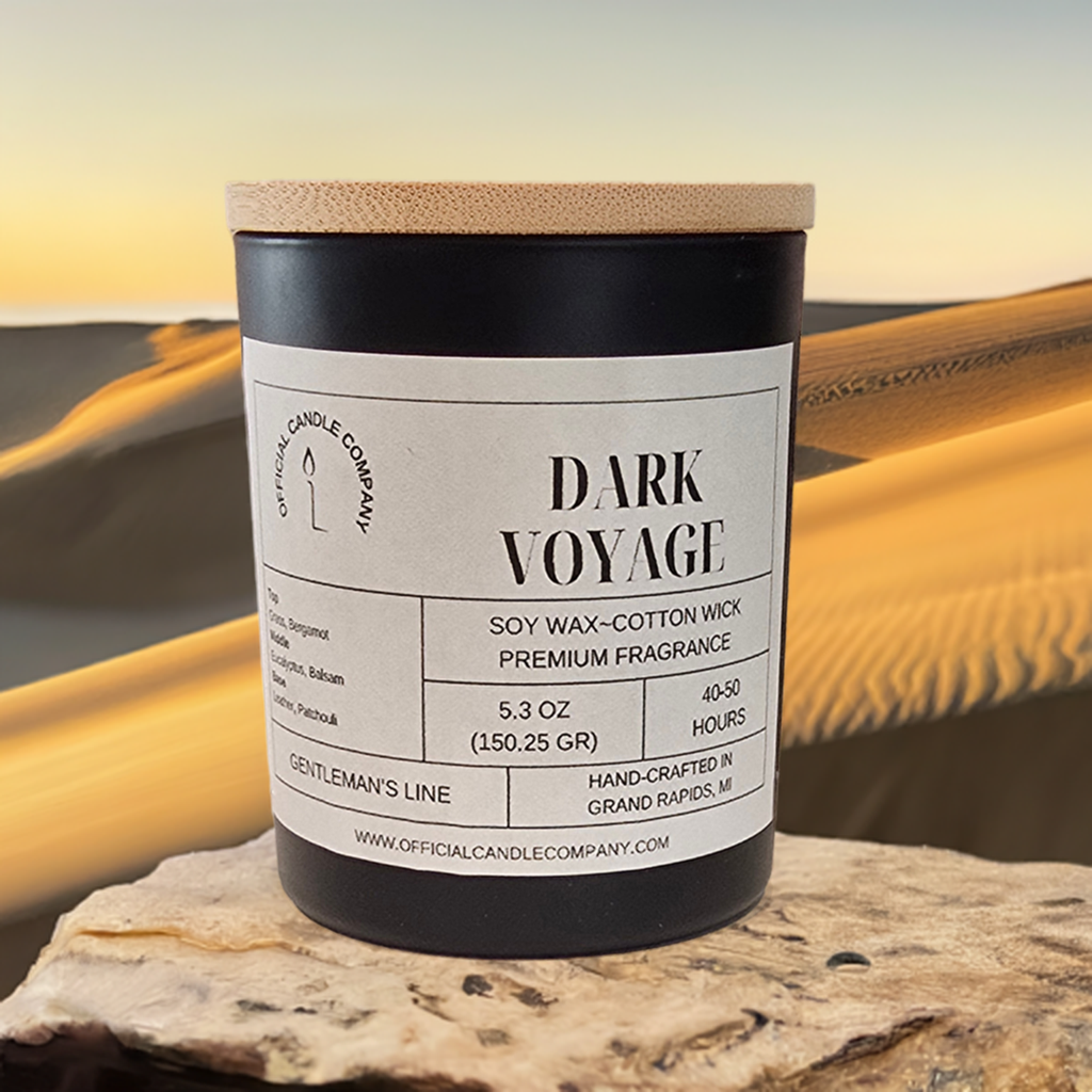 Dark Voyage  Soy Blend Candle