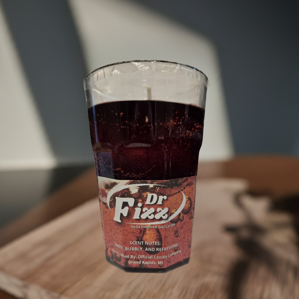 Dr Fizz Soda Inspired Gel Candle