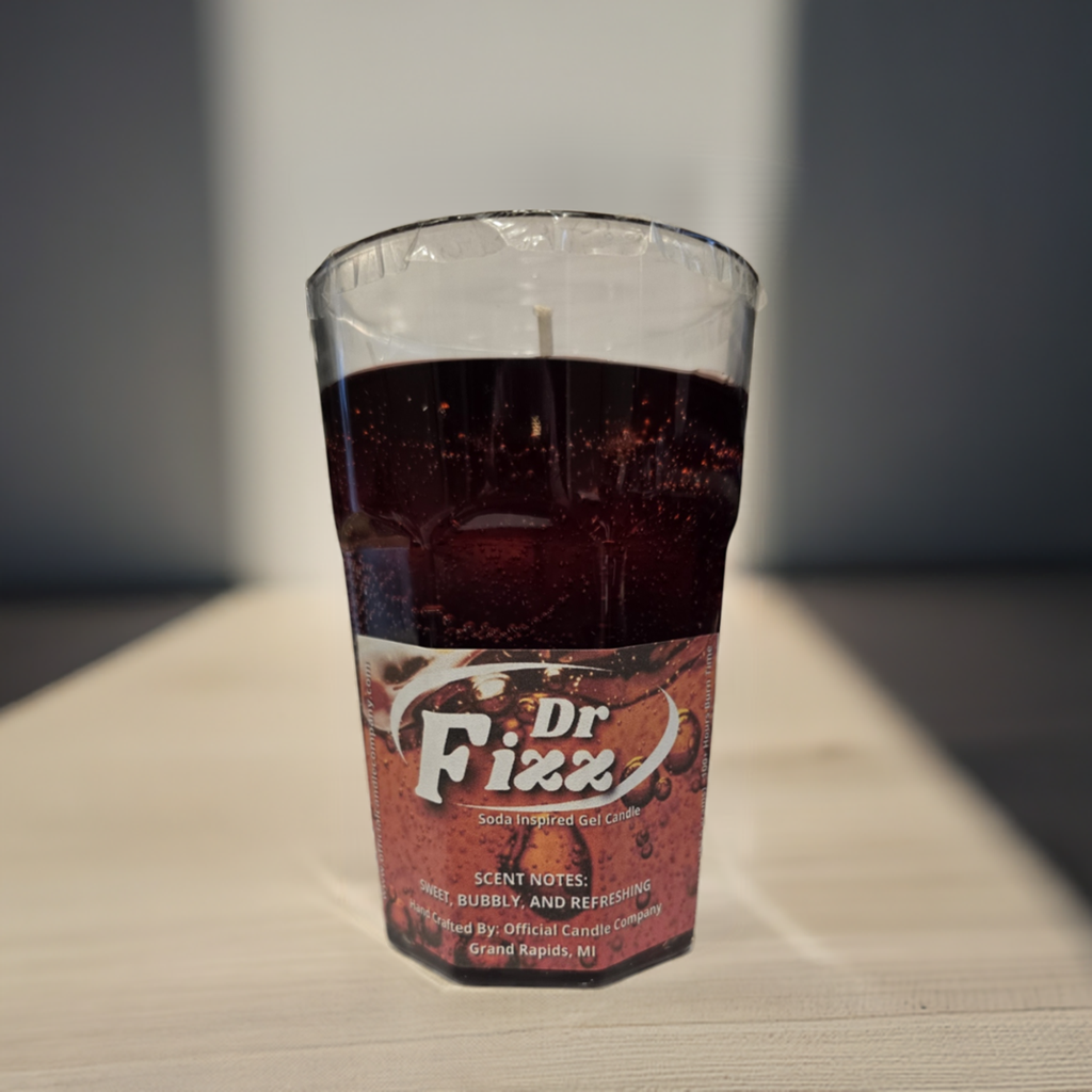 Dr Fizz Soda Inspired Gel Candle
