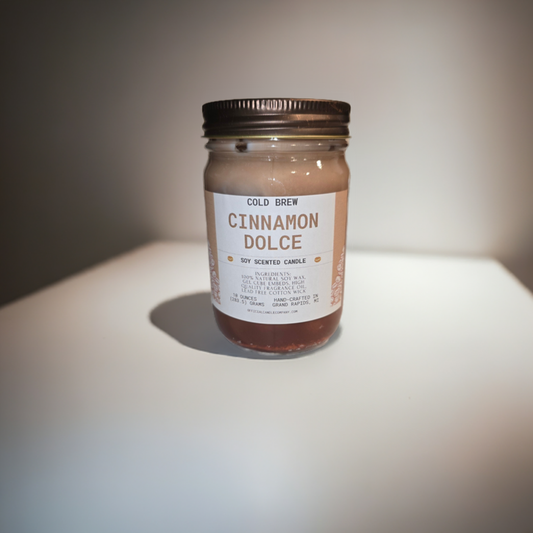 Cold Brew Cinnamon Dolce Candle