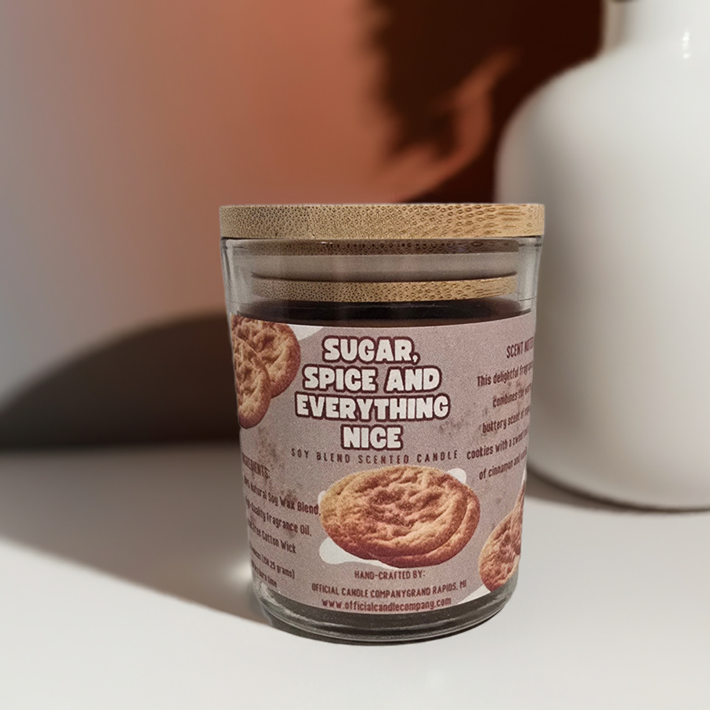 Sugar, Spice and Everything Nice Soy Blend Candle