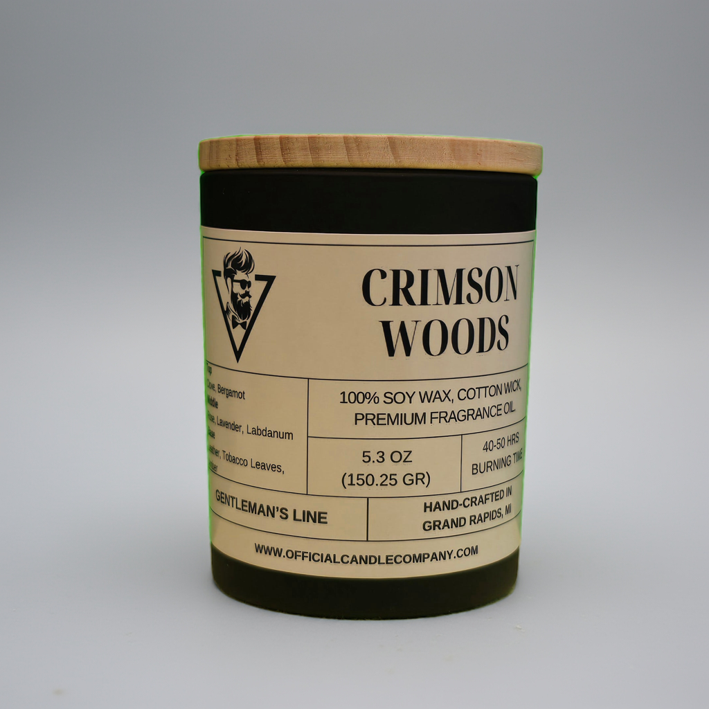 Crimson Woods Soy Candle